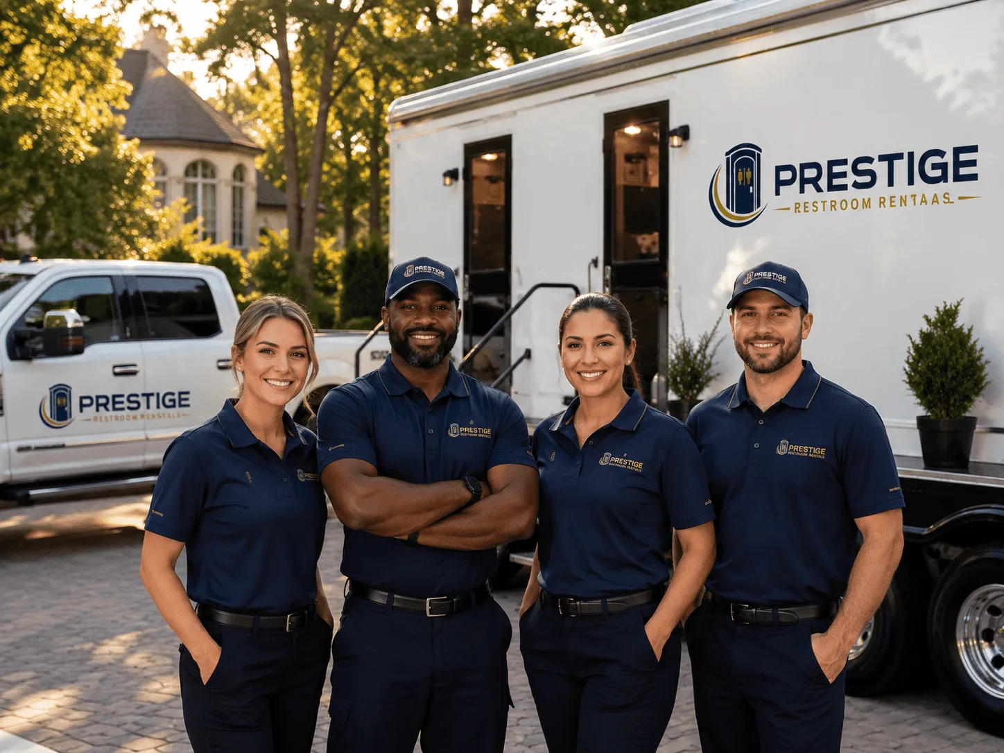 Trusted Luxury Portable Restrooms company in Knickerbocker, TX